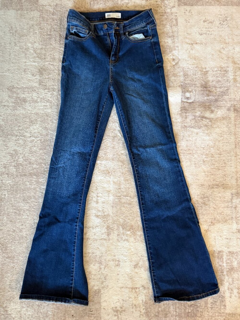 RSQ Dark Wash Flare Wide‑Leg Jeans Women’s 0/24